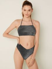 Акція на Роздільний купальник жіночий Victoria's Secret 177033570 S Чорний від Rozetka