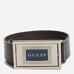 Акция на Ремінь чоловічий Guess 836977482 38 Чорний от Rozetka