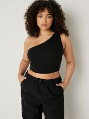 Акція на Топ жіночий Victoria's Secret 209143695 XS Чорний від Rozetka