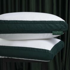 Акція на Подушка MirSon Imperial Satin Luxe Трикамерна Середня 50х70 см від Rozetka