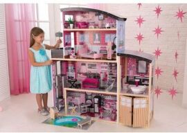 Акция на Ляльковий будиночок KidKraft Sparkle Mansion Dollhouse (65826) от Y.UA