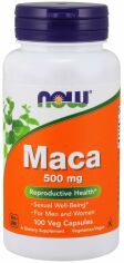 Акция на Now Foods Maca 500 mg Veg Capsules 100 caps от Stylus