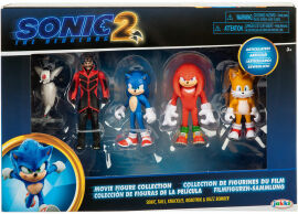 Акція на Набор Sonic the Hedgehog 2 Соник и друзья 5 игровых фигурок 6 см (412684) від Stylus