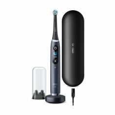 Акція на Електрична зубна щітка Oral-B iO Series 9 Black Onyx 3768 з футляром, 1 шт від Eva