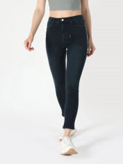 Акция на Джинси Skinny жіночі Colin's 760 Diana CL1062200DN03764 29-32 Темно-сині от Rozetka