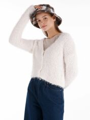 Акція на Кардиган в'язаний жіночий Colin's CL1066312OFW S Off White від Rozetka