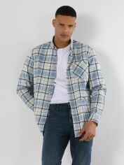 Акція на Сорочка бавовняна чоловіча Colin's CL1061798LBL M Light Blue від Rozetka