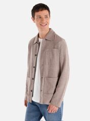 Акція на Сорочка бавовняна чоловіча Colin's CL1064898BEI L Beige від Rozetka