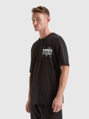 Акція на Футболка бавовняна довга чоловіча Diadora 502179483 XS 80013 від Rozetka