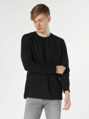 Акция на Лонгслів чоловічий Colin's CL1062460BLK S Black от Rozetka