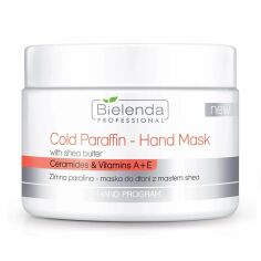 Акция на Холодна парафінова маска для рук Bielenda Professional Hand Program Cold Paraffin Hand Mask With Shea Butter, 150 г от Eva