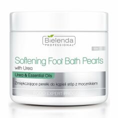 Акція на Пом'якшувальні перлини для ніг Bielenda Professional Podo Expert Program Softening Foot Bath Pearls With Urea, 400 г від Eva