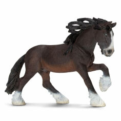 Акция на Ігрова фігурка Schleich Шайрський жеребець (13734) от Будинок іграшок