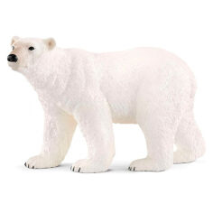 Акция на Пластикова фігурка Schleich Білий ведмідь 12,2 х 5,7 х 7,2 см (14800) от Будинок іграшок
