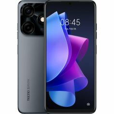 Акція на Смартфон TECNO Spark 10C (KI5k) 4/128GB Meta Black від MOYO