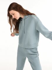 Акція на Худі жіноче Colin's CL1065181DMG XS Dark Mint Green від Rozetka