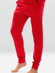 Акція на Спортивні штани чоловічі DKaren Pants Justin L Red від Rozetka