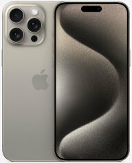 Акция на Apple iPhone 15 Pro Max 256GB Natural Titanium (MU793) от Y.UA