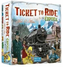 Акция на Настольная игра Lord of Boards Ticket to Ride: Європа (LOB2219UA) от Stylus