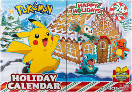 Акция на Набор игровых фигурок Pokemon - Адвент-календарь 2023, 24 фигурки (PKW3066) от Stylus