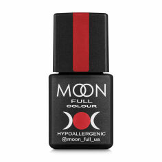 Акція на Гель-лак для нігтів Moon Full Color Hypoallergenic Gel Polish 129 амарантовий світлий, 8 мл від Eva