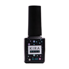 Акция на Світловідбиваючий топ для гель-лаку Kira Nails Tik Tok No Wipe Top Coat без липкого шару, 6 мл от Eva