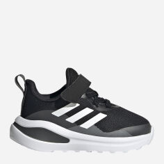 Акция на Дитячі кросівки для хлопчика Adidas Fortarun FZ5499 24 Core Black/Cloud White/Grey Six от Rozetka