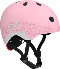 Акция на Шолом дитячий Scoot and Ride Рожевий з ліхтариком 45-51см (SR-210225-ROSE) от Y.UA