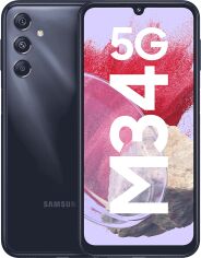Акция на Samsung Galaxy M34 5G 6/128Gb Midnight Blue M346B от Y.UA