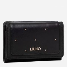 Акція на Жіночий гаманець Liu Jo чорний (NF1024E000322222) від Y.UA