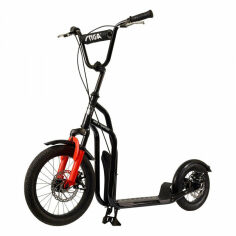 Акція на Самокат Stiga Air Scooter 16” Sa Black (6332685) від Stylus