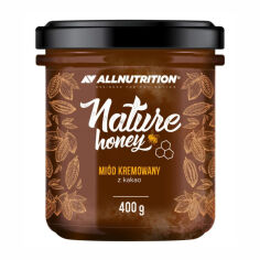 Акція на Крем-мед AllNutrition Nature Honey з какао, 400 г від Eva