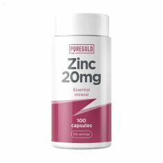 Акція на Дієтична добавка мінерали в капсулах Pure Gold Zinc Цинк, 20 мг, 100 шт від Eva