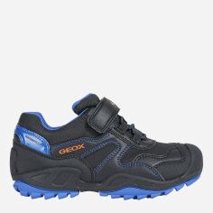 Акция на Дитячі кросівки для хлопчика Geox Sneakers J16CBB050BU-C0245 32 Чорні от Rozetka