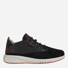 Акция на Дитячі кросівки для хлопчика Geox Sneakers J16BNA02285-C0260 33 Чорні от Rozetka