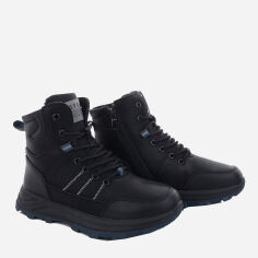 Акция на Підліткові черевики для хлопчика Paliament D1103-7 36 Чорні от Rozetka