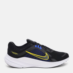 Акція на Чоловічі кросівки для бігу Nike Quest 5 DD0204-008 40.5 (7.5US) 25.5 см Black/High Voltage-Racer Blue-White від Rozetka