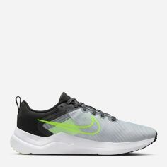 Акція на Чоловічі кросівки для бігу Nike Downshifter 12 DD9293-011 40 (7US) 25 см Світло-сірі від Rozetka