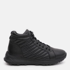 Акция на Чоловічі зимові черевики Prime Shoes 908 Black Leather 96-908-39116 44 29 Чорні от Rozetka