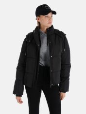 Акция на Куртка демісезонна коротка жіноча Colin's CL1064976BLK M Black от Rozetka