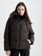 Акция на Куртка зимова жіноча DeFacto A0757AX-BK27 M Black от Rozetka