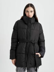 Акция на Куртка зимова жіноча DeFacto A1261AX-BK27 L Black от Rozetka