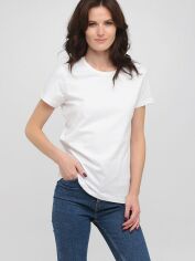 Акція на Футболка бавовняна жіноча Stedman Classic-T Fitted ST2600-WHI L Біла від Rozetka