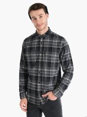 Акція на Сорочка бавовняна чоловіча Colin's CL1065943ANT 2XL Anthracite від Rozetka