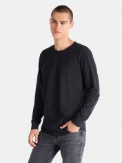 Акція на Лонгслів чоловічий Colin's CL1065872BLK 2XL Black від Rozetka