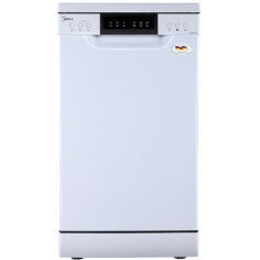 Акція на Посудомийна машина окремостояча Midea MFD45S110W-C від Comfy UA