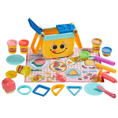 Акція на Набір для ліплення ​Play-Doh Форми для пікніка (F6916) від Будинок іграшок