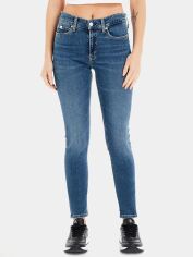 Акція на Джинси Skinny жіночі Calvin Klein Jeans J20J221581-1BJ W30L32 Темно-блакитні від Rozetka