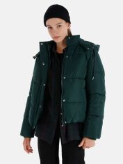 Акция на Куртка демісезонна коротка жіноча Colin's CL1064976GRN XS Green от Rozetka
