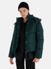 Акція на Куртка демісезонна коротка жіноча Colin's CL1064976GRN XS Зелена від Rozetka